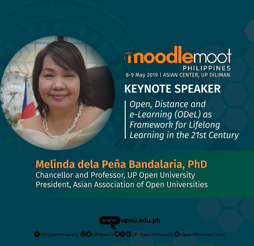 Chancellor Bandalario MoodleMoot Keynote Speaker