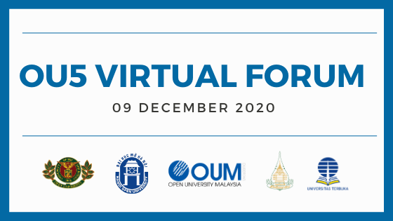 UPOU hosts OU5 Virtual Forum