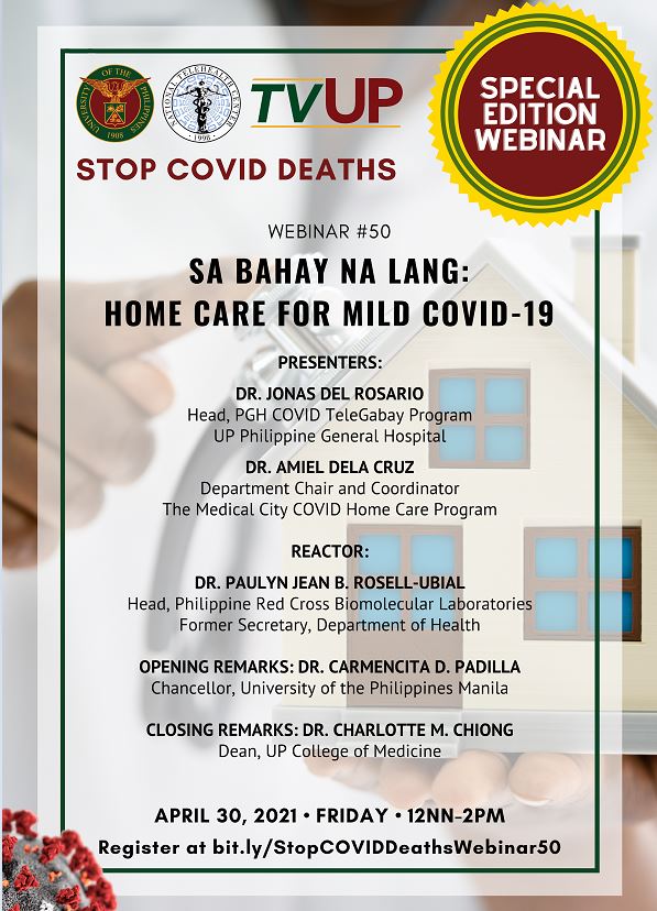 Sa Bahay Na Lang: Home Care for Mild COVID-19