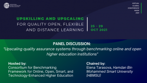 Upscaling Quality Assurance Systems through Benchmarking Online and Open Higher Education Institutions