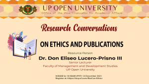 Research Conversation: Ethics Series 2021 