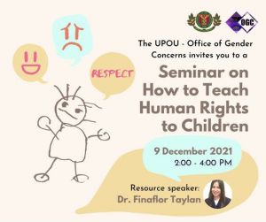 Seminar on How to Teach Human Rights to Children