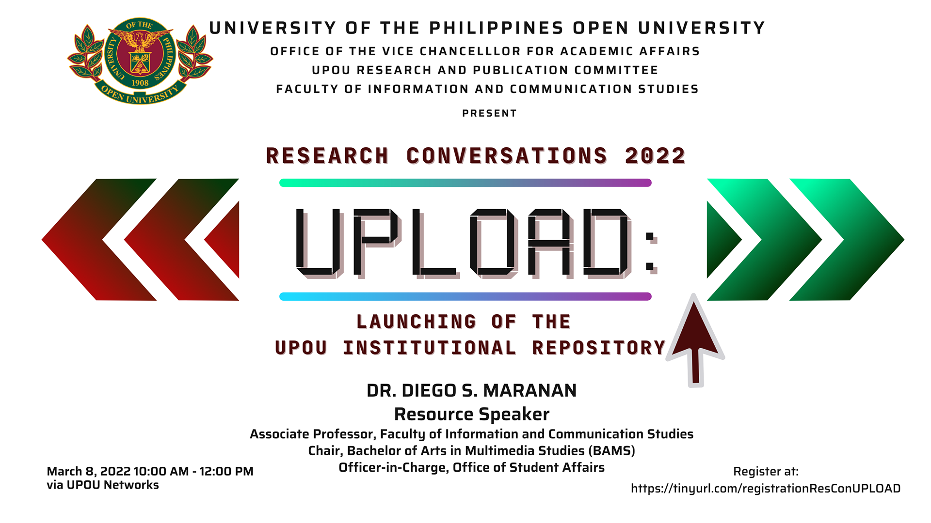 UPOU FICS Holds Virtual Orientation for 2022 Newly Admitted Students -  University of the Philippines Open University