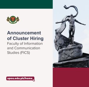 Cluster Hiring for the UPOU FICS