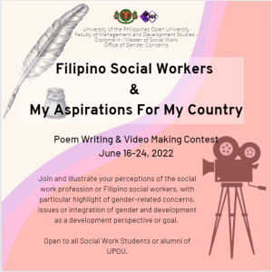 Filipino Social Workers and My Aspirations for My Country