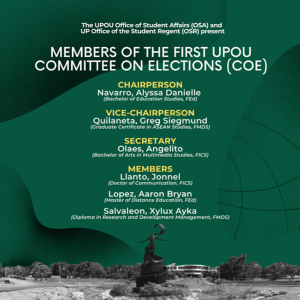 Final UPOU Committee on Elections