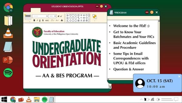 FEd to Hold Undergraduate Student Orientation