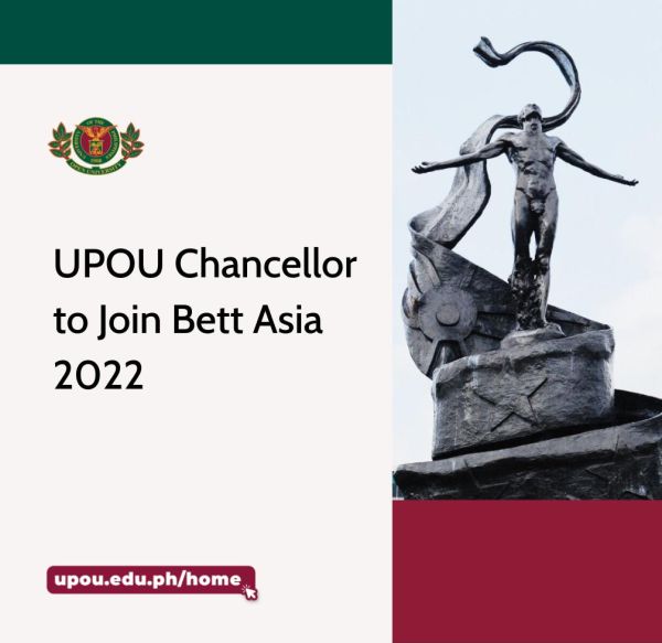 UPOU Chancellor to Join Bett Asia 2022