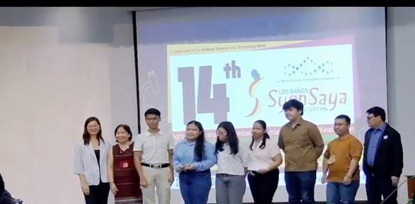 Youth Science Awards Grand Prize Winners from Calamba City Science Integrated High School