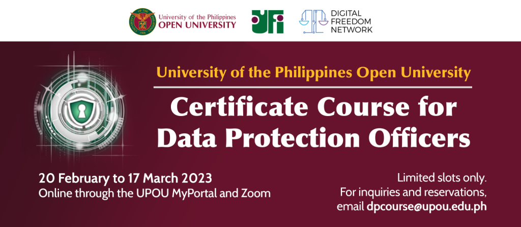 11th batch of Certificate Course for Data Protection Officers (CCDPO_1_2023)