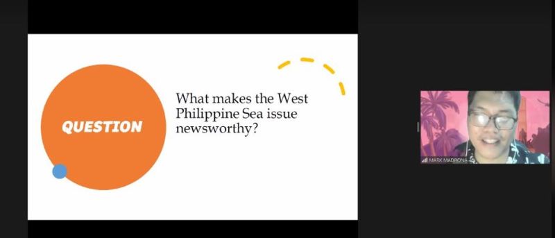 UPOU FEd Faculty Delivers Lecture about “Effective Writing for Advocacy” at the Youth Empowerment Seminar for the West Philippine Sea 2023