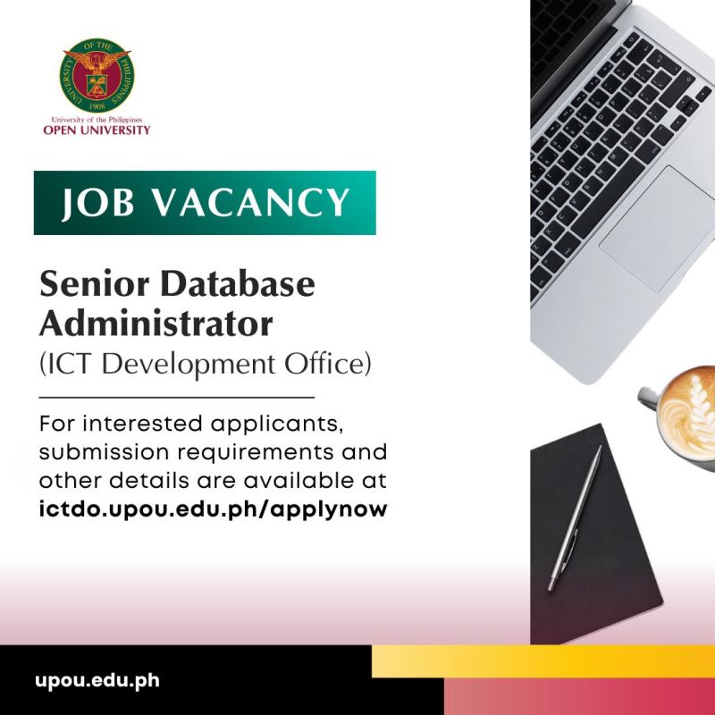 Job Vacancy_Senior Database Administrator