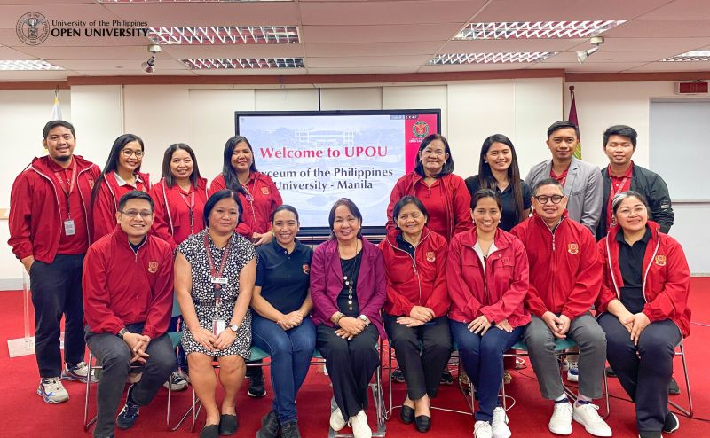 UPOU Conducts Benchmarking Activity for LPU-Manila