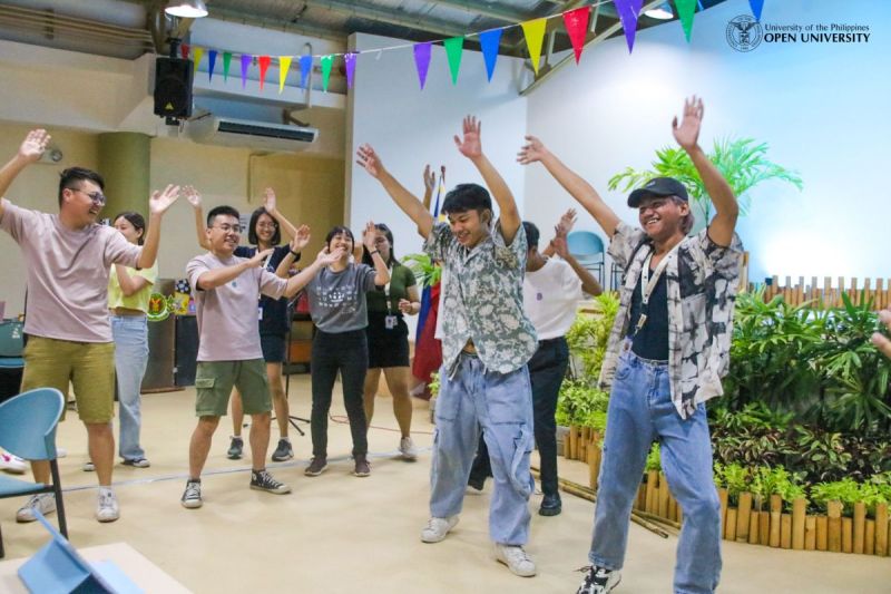 12 July 2023 – Project LAKBAY fellows with their Cultural Performances during Fiesta sa UPOU at CCDL.