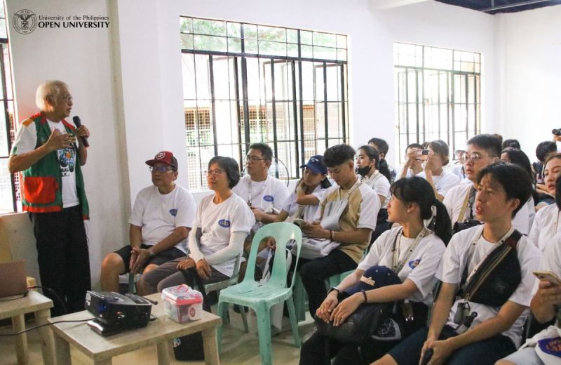 9 July 2023 – Dr. Reynaldo Dela Cruz delivered a talk about the foundation of Gawad Kalinga and the concept of Bayanihan