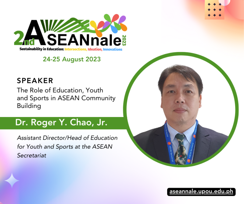 ASEANnale 2023 to Feature Resource Speaker from ASEAN Secretariat