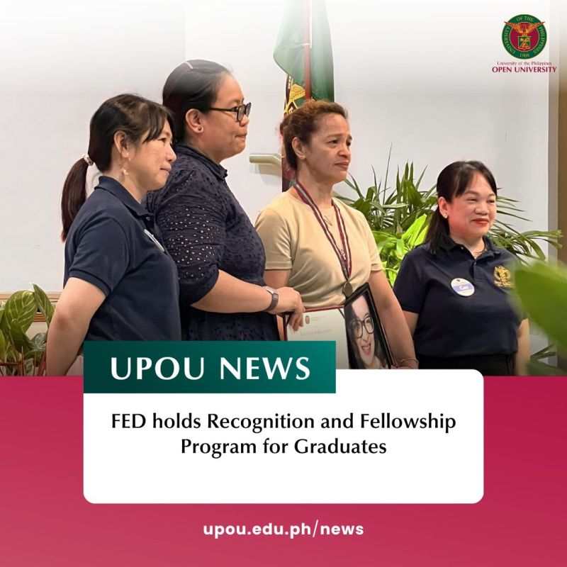 FED holds Recognition and Fellowship Program for Graduates