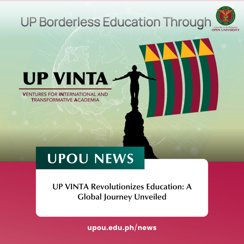 UP VINTA Revolutionizes Education: A Global Journey Unveiled ...