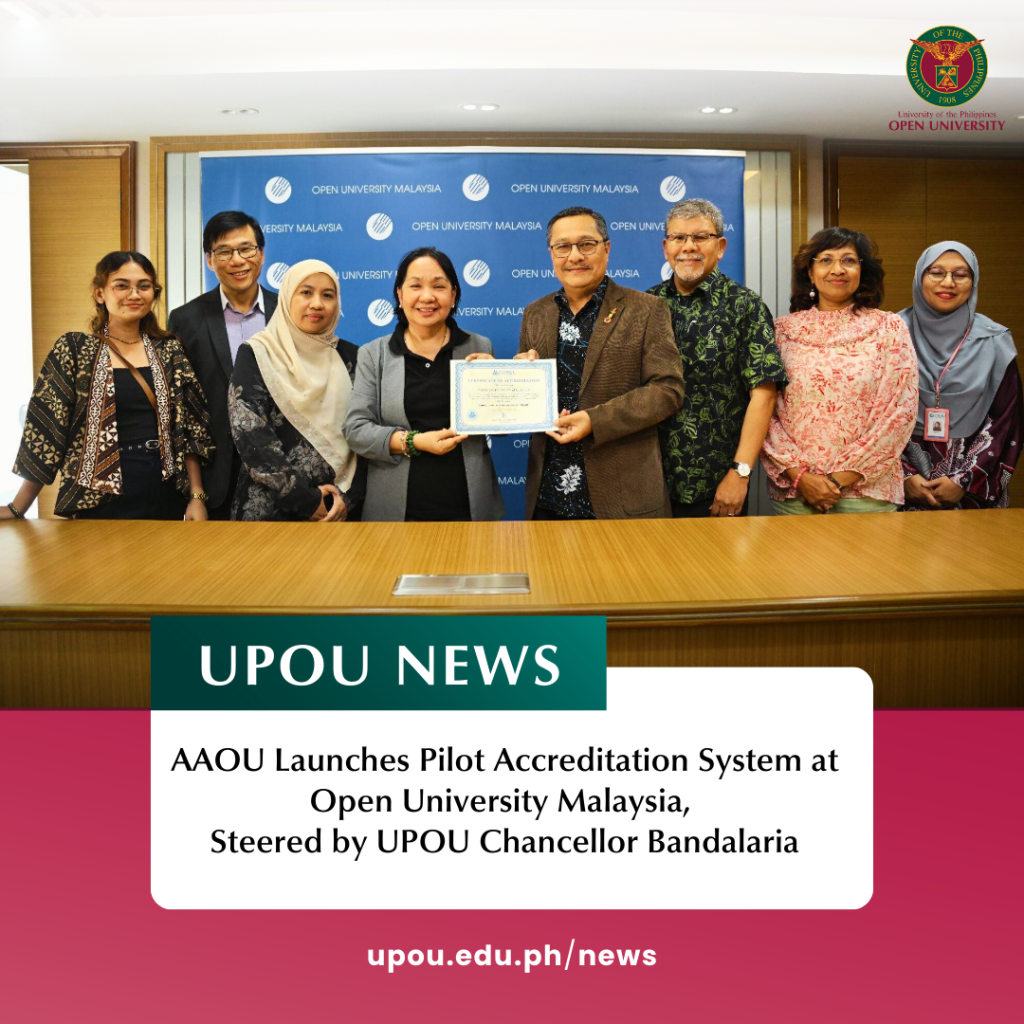 AAOU Launches Pilot Accreditation System at Open University Malaysia ...