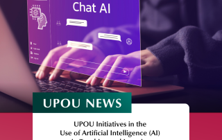 UPOU Initiatives in the Use of Artificial Intelligence (AI) in Teaching and Learning