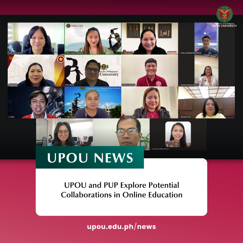 UPOU and PUP Explore Potential Collaborations in Online Education