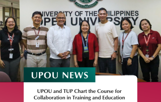 UPOU and TUP Chart the Course for Collaboration in Training and Education