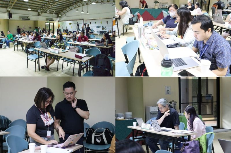 Participants of the AUN-QA Tier 1 Echo Training, including UPOU faculty members, SAR Writing Teams, and QA support staff