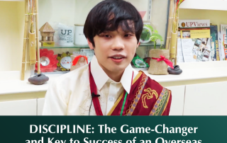 DISCIPLINE The Game-Changer and Key to Success of an Overseas Student based in Japan