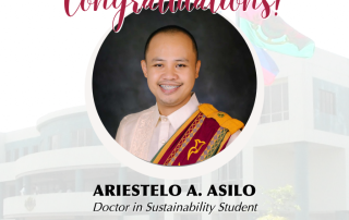 DSus Student Selected as the 2024 Distinguished Alumnus for Social Entrepreneurship by the UP Alumni Association