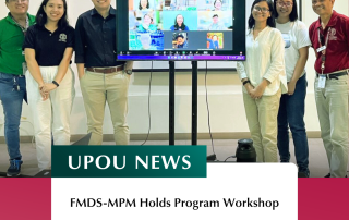 FMDS-MPM Holds Program Workshop