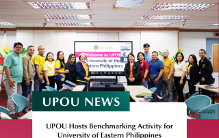 UPOU Hosts Benchmarking Activity for University of Eastern Philippines