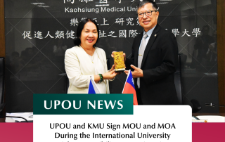 UPOU and KMU Sign MOU and MOA During the International University Social Responsibility Forum in Taiwan