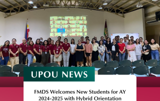 FMDS Welcomes New Students for AY 2024-2025 with Hybrid Orientation