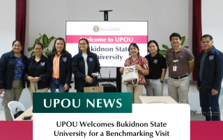 UPOU Welcomes Bukidnon State University for a Benchmarking Visit