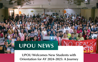 UPOU Welcomes New Students with Orientation for AY 2024-2025 A Journey into Open and Distance E-Learning