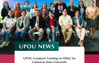 UPOU Conducts Training on ODeL for Guimaras State University (1)