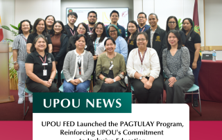 UPOU FED Launched the PAGTULAY Program, Reinforcing UPOU's Commitment to Inclusive Education