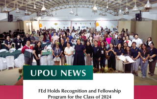 FEd Holds Recognition and Fellowship Program for the Class of 2024