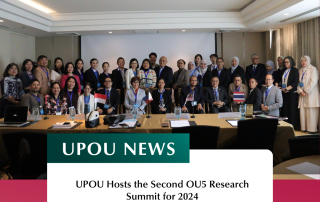 UPOU Hosts the Second OU5 Research Summit for 2024