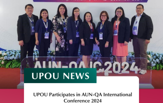 UPOU Participates in AUN-QA International Conference 2024