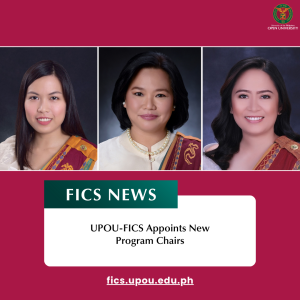 UPOU-FICS-Appoints-New-Program-Chairs-1