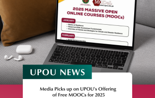 Media Picks up on UPOU's Offering of Free MOOCs for 2025