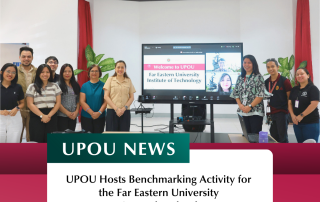 UPOU Hosts Benchmarking Activity for the Far Eastern University Institute of Technology